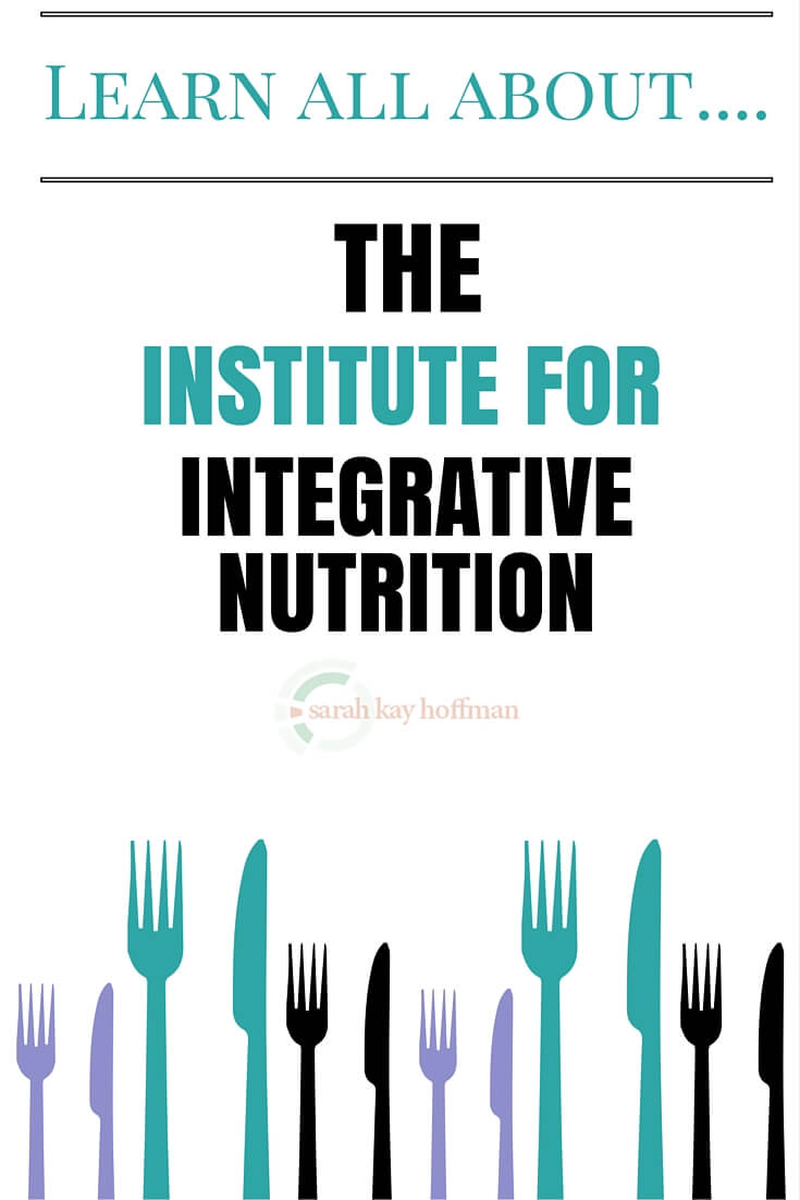 The Institute for Integrative Nutrition sarahkayhoffman.com I am a Holistic Health Coach. What I am going to do now that I graduated from the Institute for Integrative Nutrition. sarahkayhoffman.com