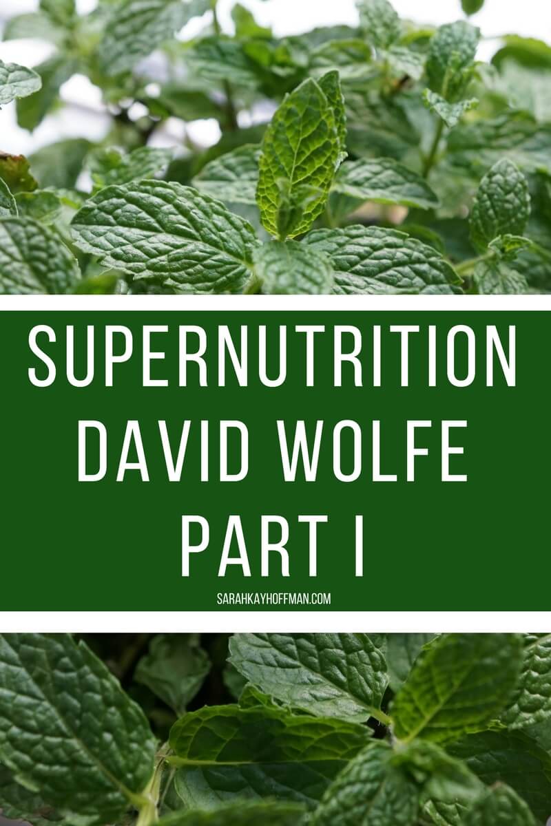 Supernutrition David Wolfe Part I sarahkayhoffman.com Institute for Integrative Nutrition #superfoods #davidwolfe #healthyliving #nutrition #iin