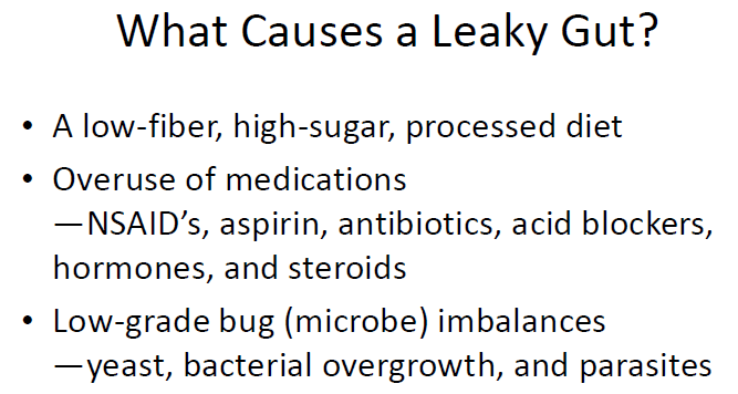 What Causes a Leaky Gut? 13 Favorite Pieces of Gut Information sarahkayhoffman.com