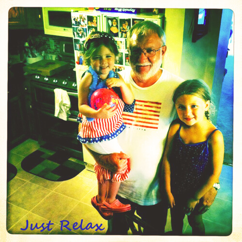 Just Relax Uncle Jack, Sophie & Emma sarahkayhoffman.com