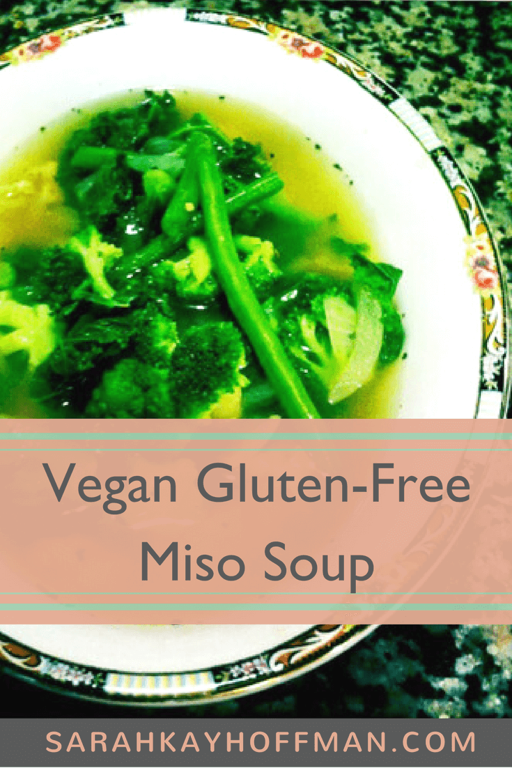 Vegan Gluten Free Miso Soup sarahkayhoffman.com