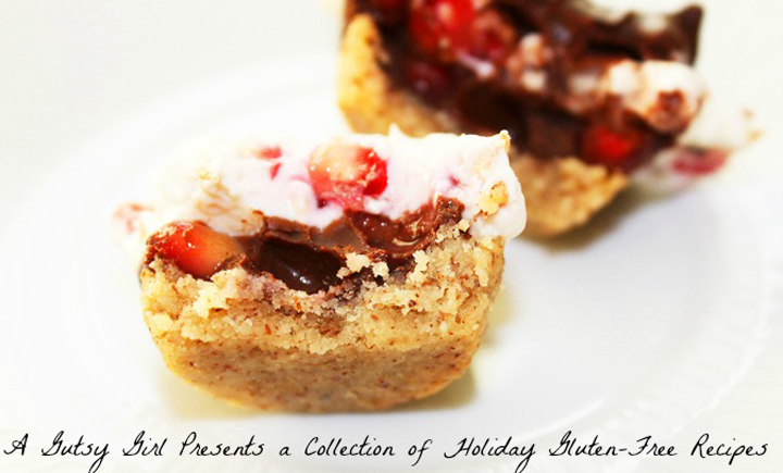 A Gutsy Girl Presents a Collection of Holiday Gluten Free Recipes. A free e-book for the holiday season. All gluten free. sarahkayhoffman.com