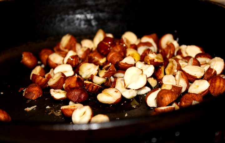 Roasting Hazelnuts from The Farmer's Daughter Recipe on www.agutsygirl.com #glutenfree #dairyfree #sugarfree