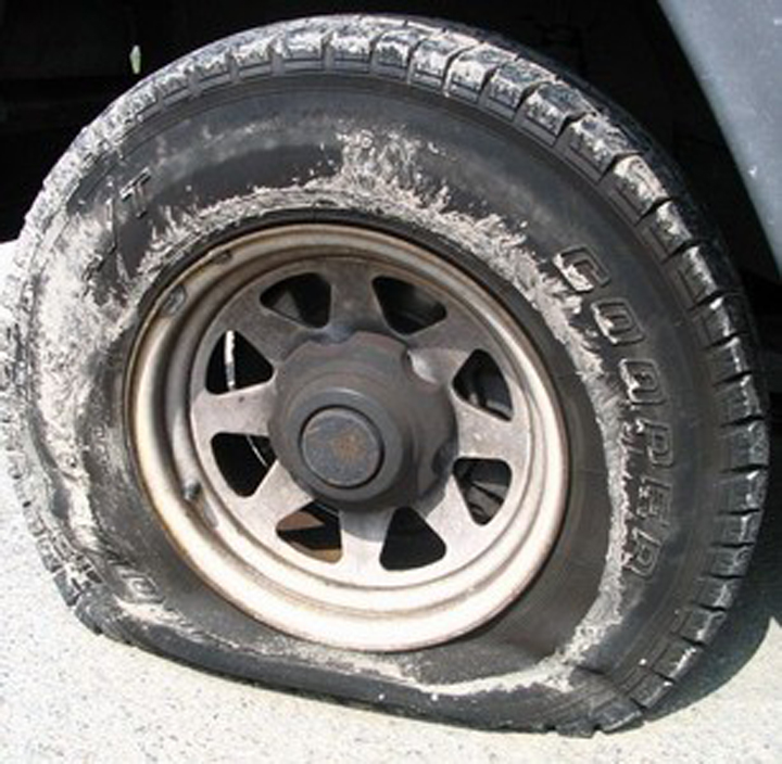 Small leaks lead to flat tires...via www.agutsygirl.com