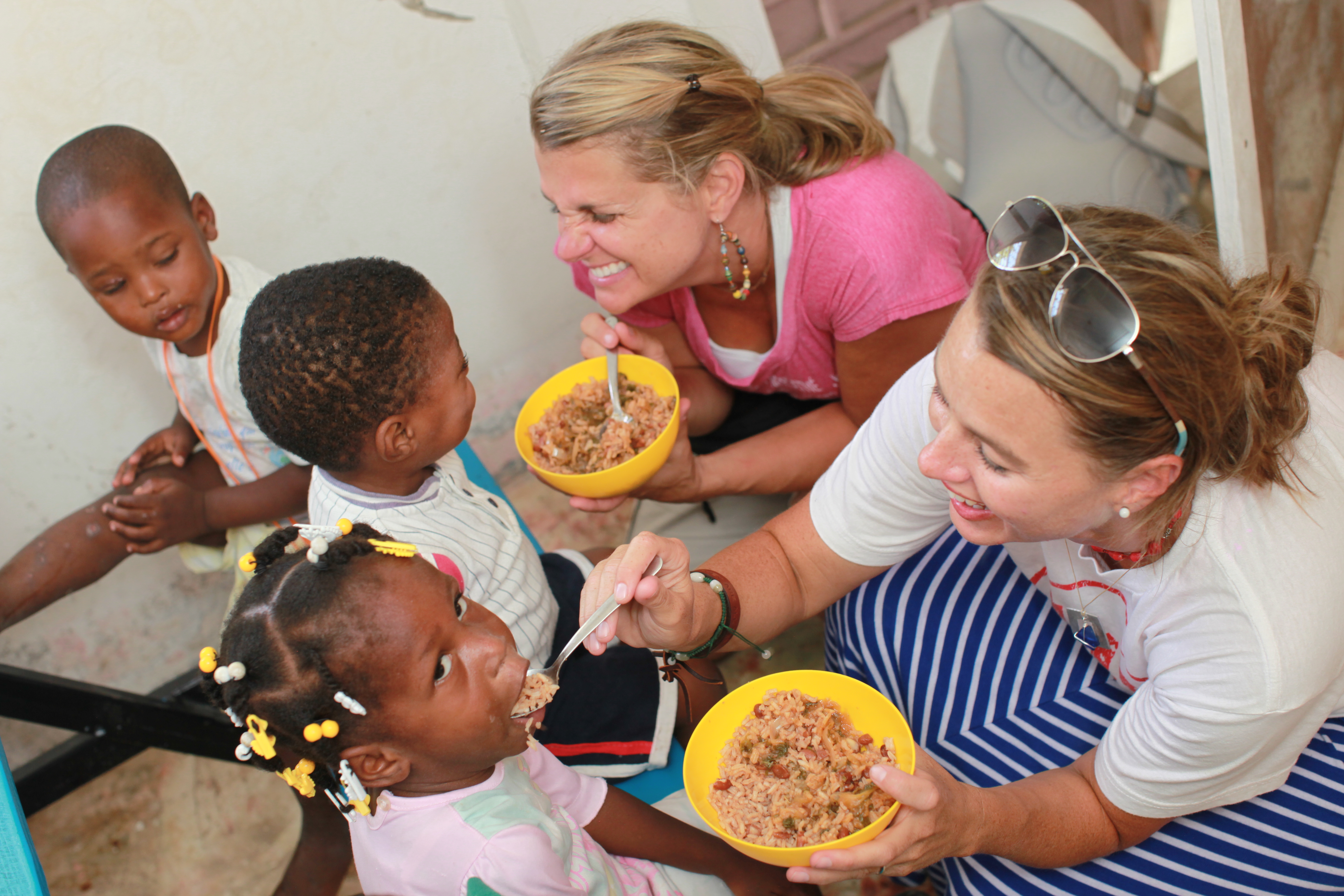 Love+ 1 Food Project - Haiti with 147 Million Orphans via www.alovingspoon.com Kids
