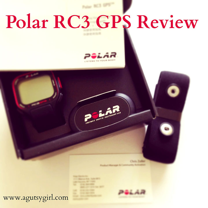 Polar RC3 GPS Review at www.agutsygirl.com
