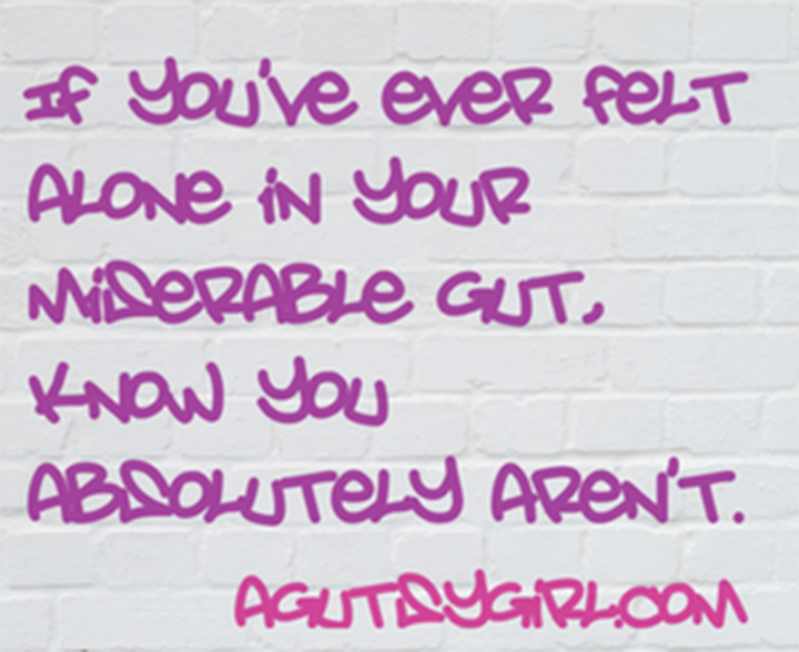 Running and Gut Flaring If you've ever felt alone in your miserable gut, know you absolutely aren't via www.agutsygirl.com