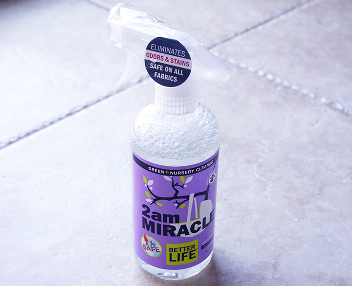 2am Miracle Natural Cleaner Baby Room #Organize Mighty Nest via www.sarahkayhoffman.com