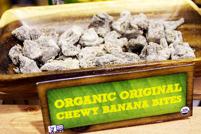 #Organic Original Chewy #Banana Bites Barnana #ExpoWest review via www.agutsygirl.com
