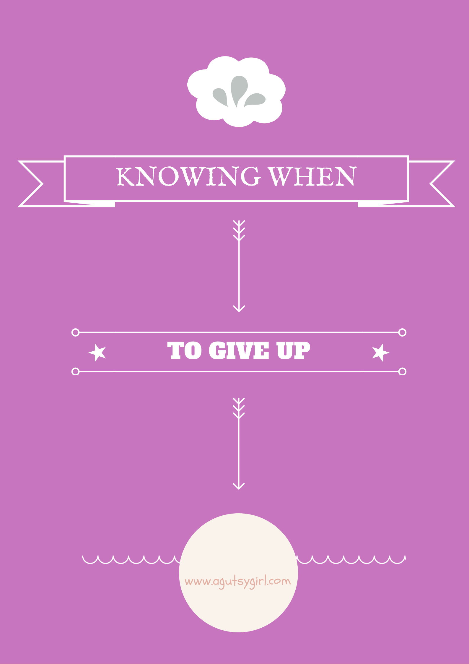 Knowing When to Give Up via www.agutsygirl.com #running #workouts #ibs #ibd
