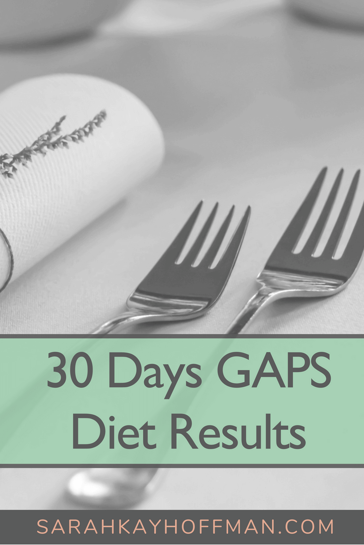 30 Days GAPS Diet Left Me Scared but Hopeful www.sarahkayhoffman.com #gapsdiet #paleo #guthealth #guthealing