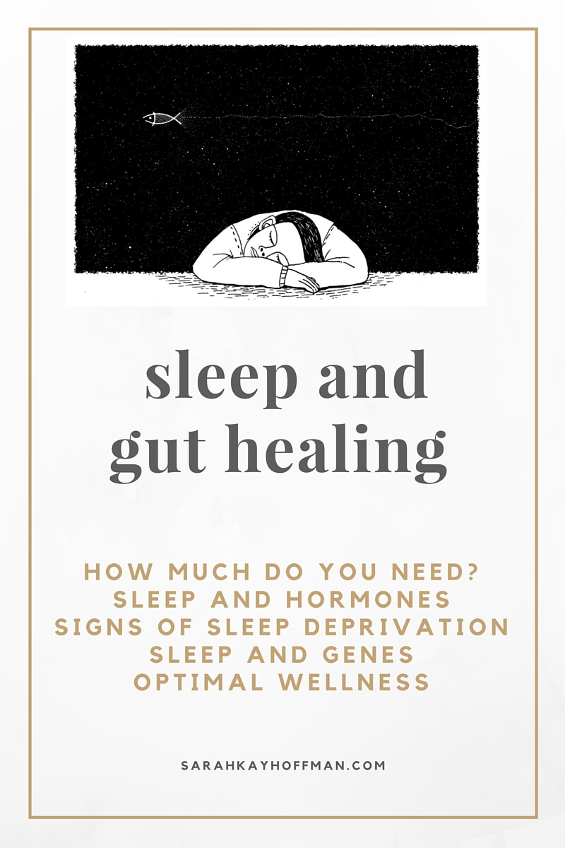 Sleep and Gut Healing sarahkayhoffman.com Be Proactive