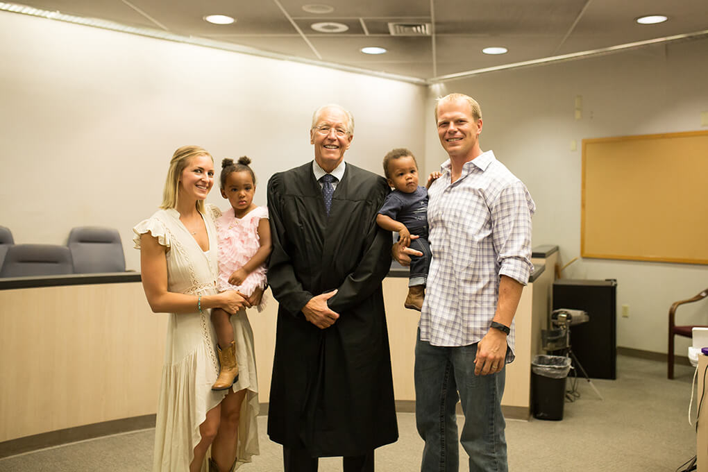 Meet Isaiah Taylor Hoffman sarahkayhoffman.com with the Judge on Gotcha Day