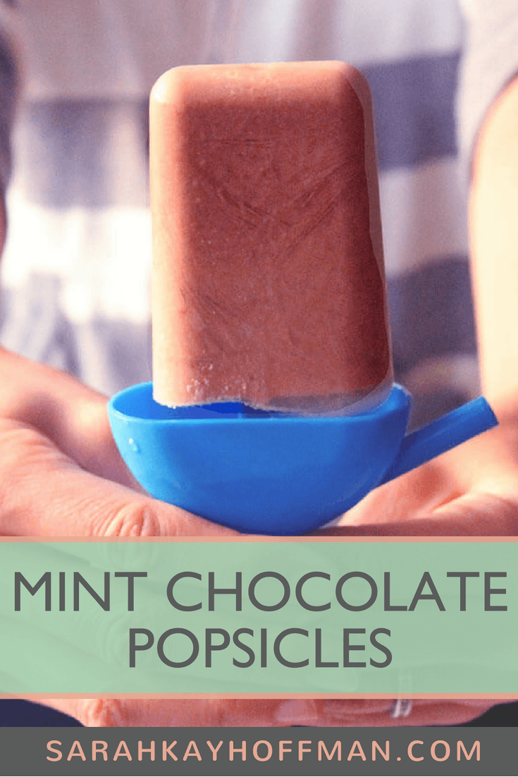 Mint Chocolate Popsicles www.sarahkayhoffman.com #dairyfree #paleo #glutenfree