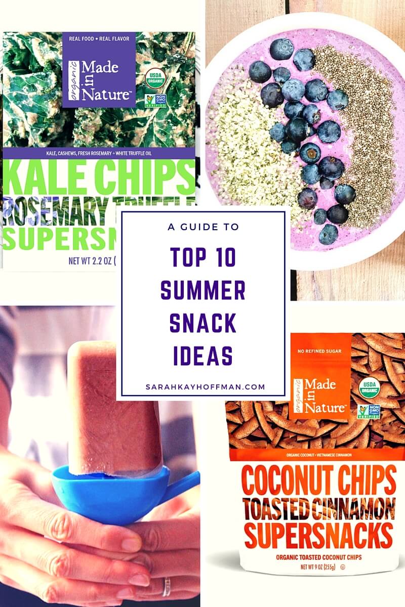 A Mini Meal Habit Top 10 Summer Snack Ideas sarahkayhoffman.com Gluten Free. Dairy Free.