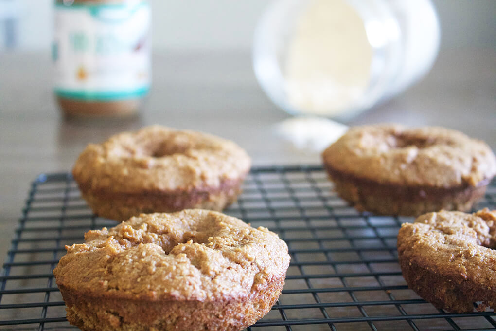 Pumpkin Spiced Donuts with a Pumpkin Spiced Frosting sarahkayhoffman.com Dairy Free Paleo