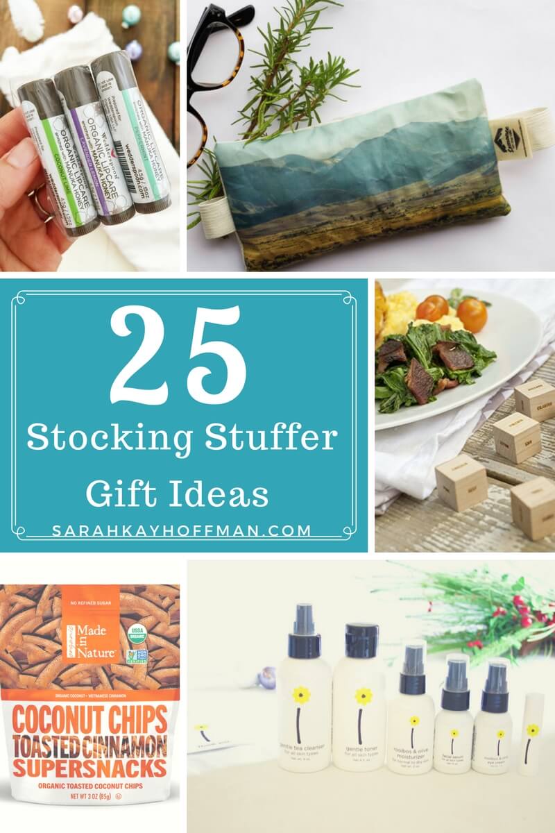 25 Stocking Stuffer Gift Ideas sarahkayhoffman.com