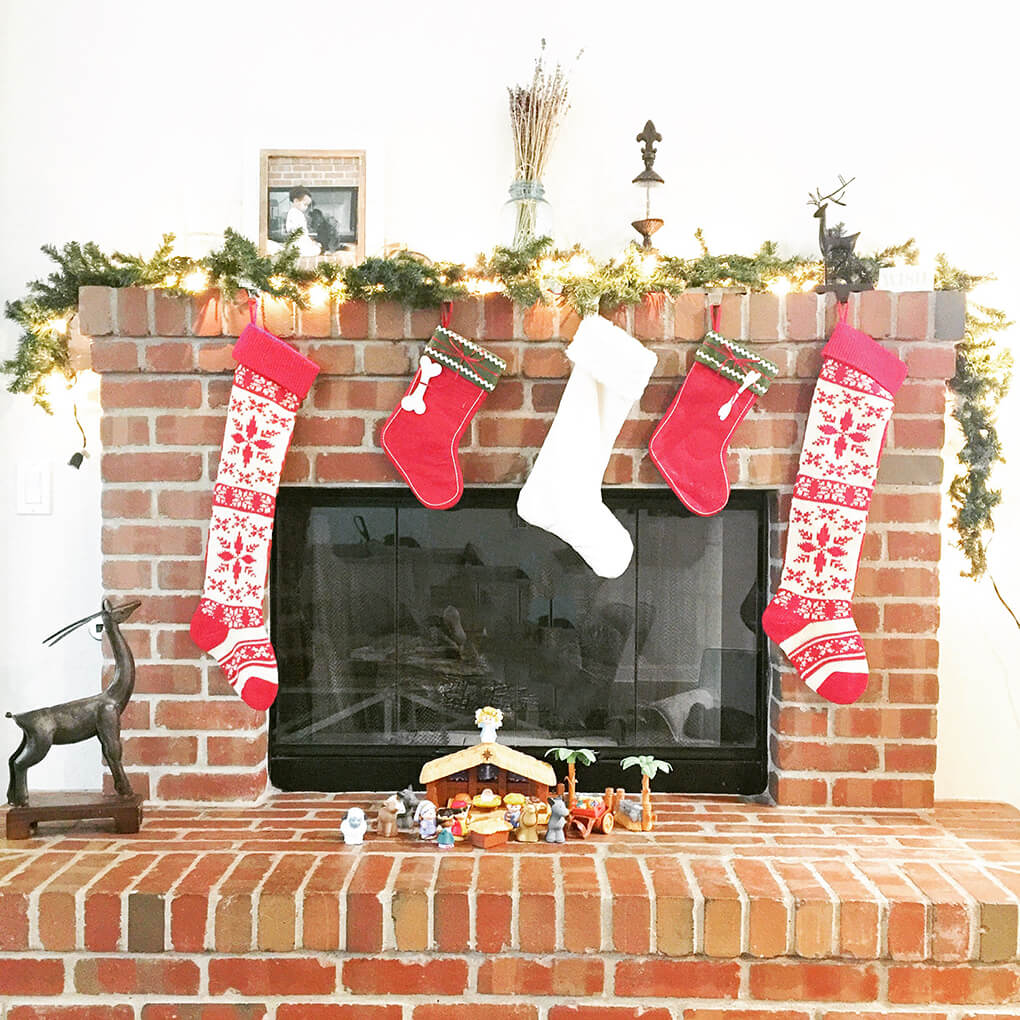 Almost Thanksgiving Update sarahkayhoffman.com Fireplace Christmas Decorations