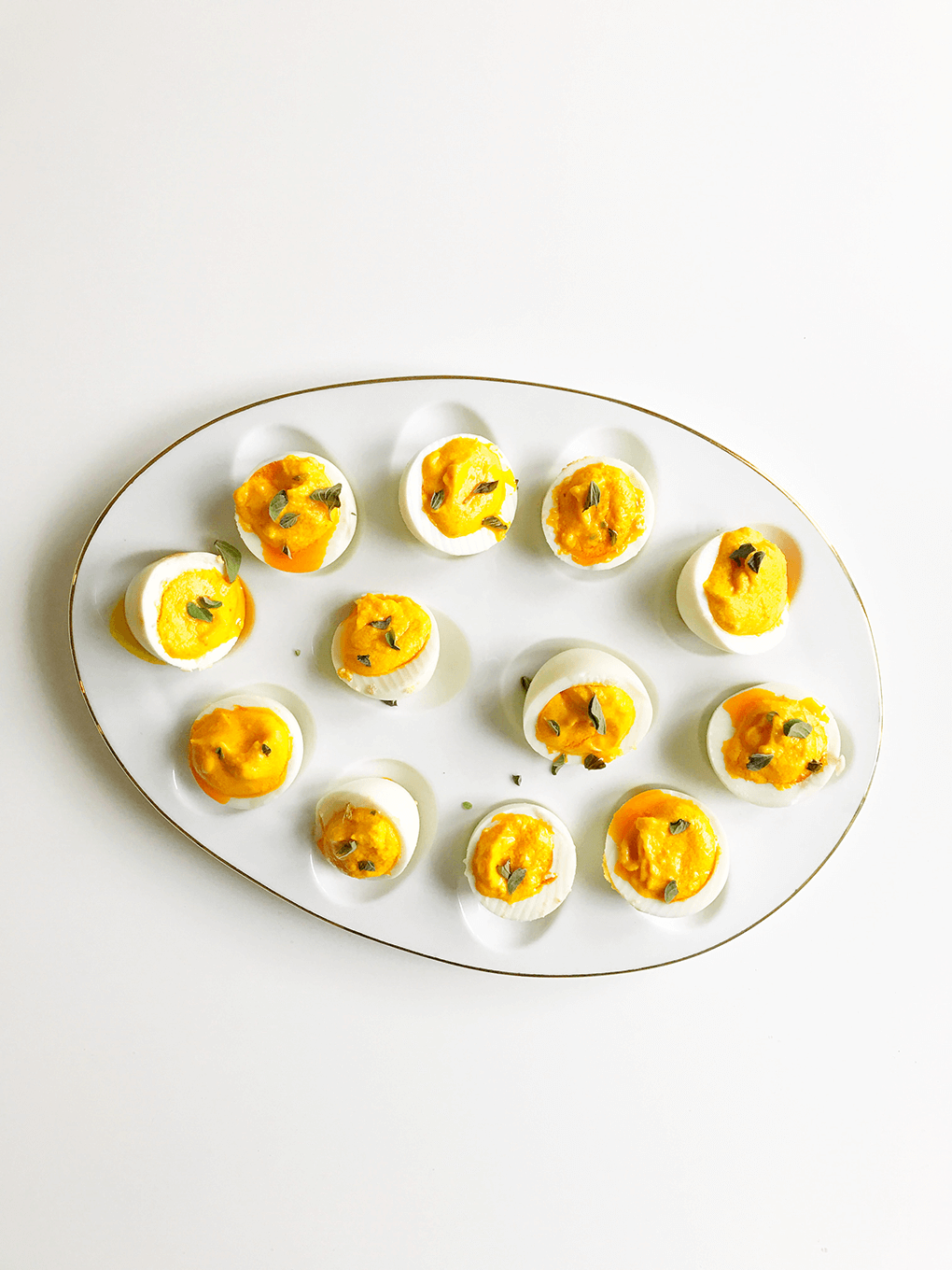 My Favorites Issue 3 sarahkayhoffman.com Red Palm Oil Deviled Eggs