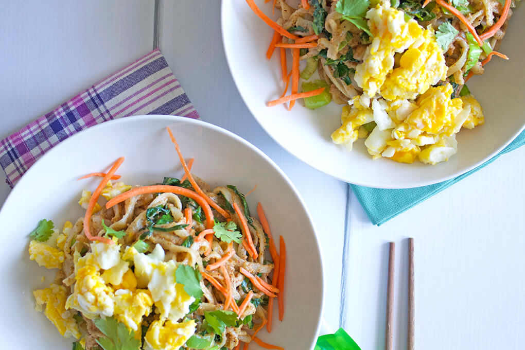 Veggie Pad Thai sarahkayhoffman.com Dairy Free