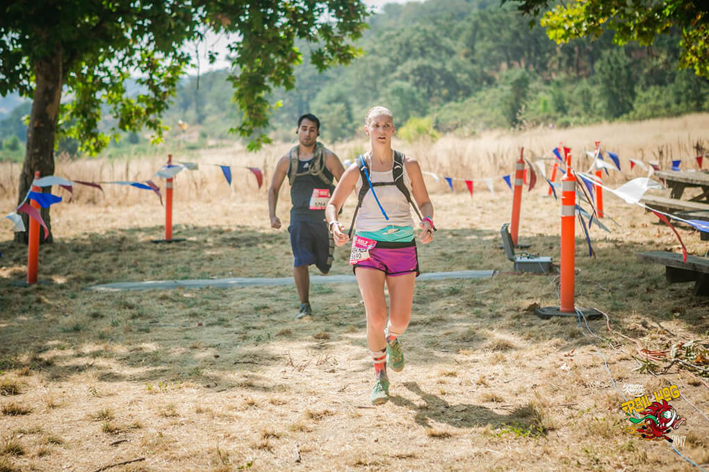 Trail Hog Survival sarahkayhoffman.com Finish line Mount Hamilton Half Marathon Brazen Race