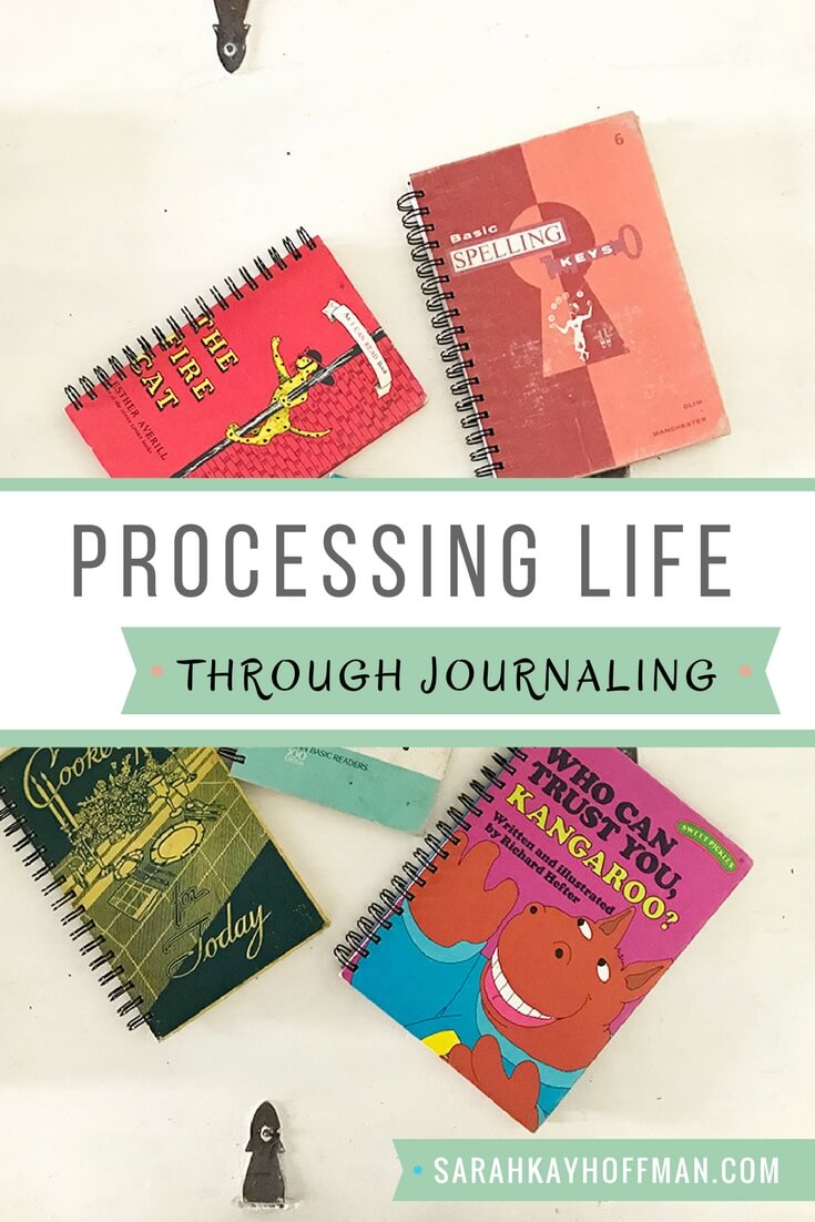 Processing Life Through Journaling sarahkayhoffman.com Attic Journals Emotional