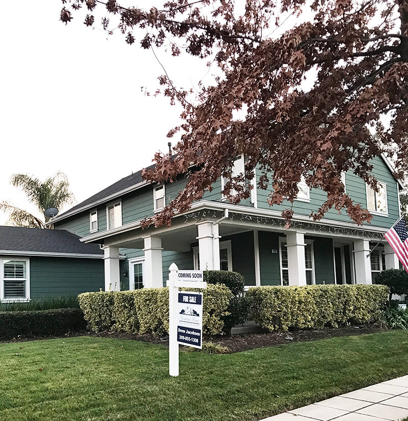 House and Home sarahkayhoffman.com Coming soon sign California