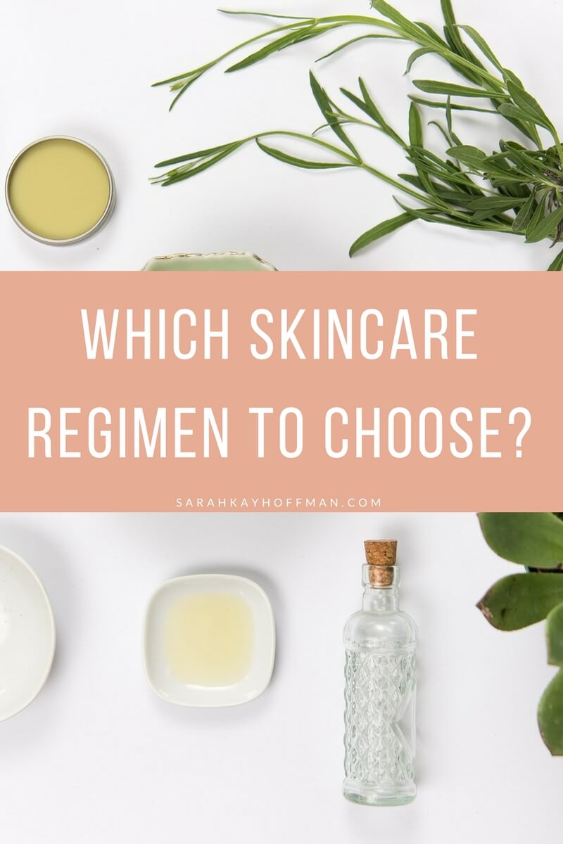 Which Skincare Regimen to Choose? sarahkayhoffman.com Beautycounter safer skincare #skincare #saferskincare #antiaging #acne