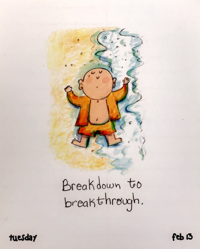 Breakdown to Breakthrough www.sarahkayhoffman.com quote quotes change