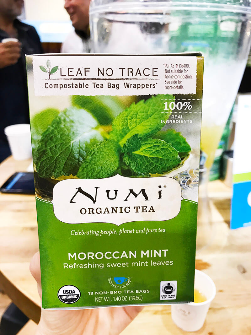 Top 29 2018 Expo West Finds www.sarahkayhoffman.com Numi Organic Tea Moroccan Mint