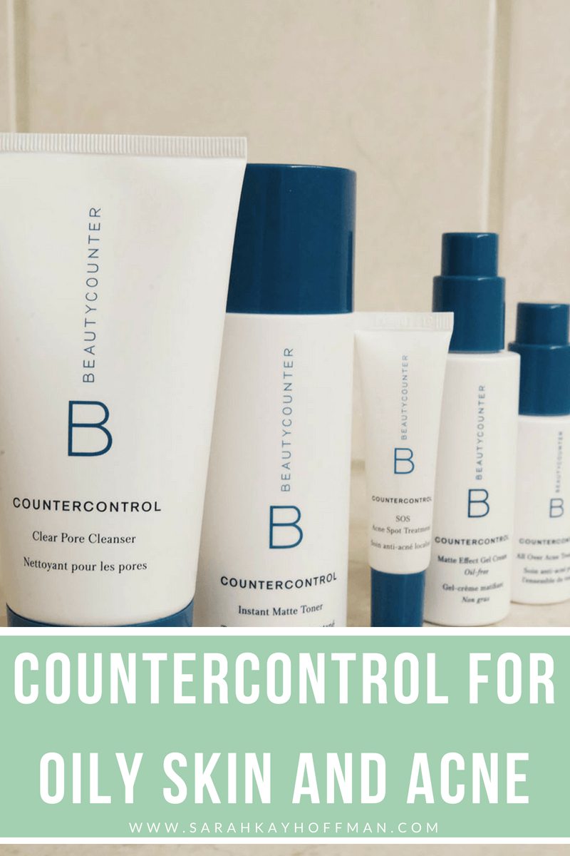 Countercontrol for Oily Skin and Acne www.sarahkayhoffman.com beautycounter.com:sarahhoffman #acne #healthyliving #beautycounter #skincare