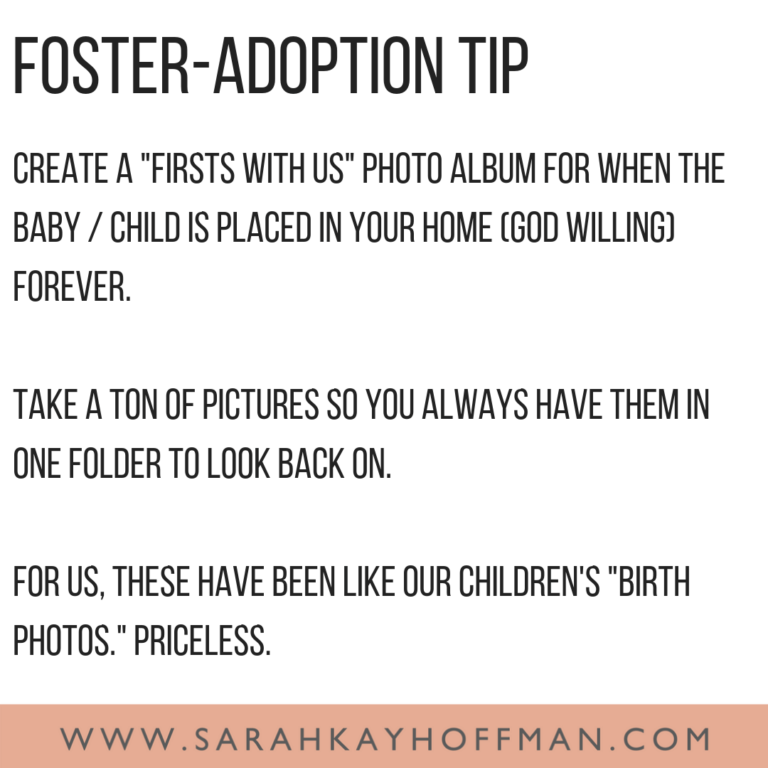 Firsts with Us www.sarahkayhoffman.com Foster Adoption tip #gotchaday #fosteradoption #adoption #fostercare