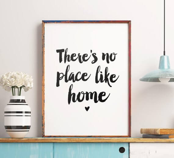 Home www.sarahkayhoffman.com Etsy There is No Place Like Home #home #etsy #lifestyleblogger #homedecor