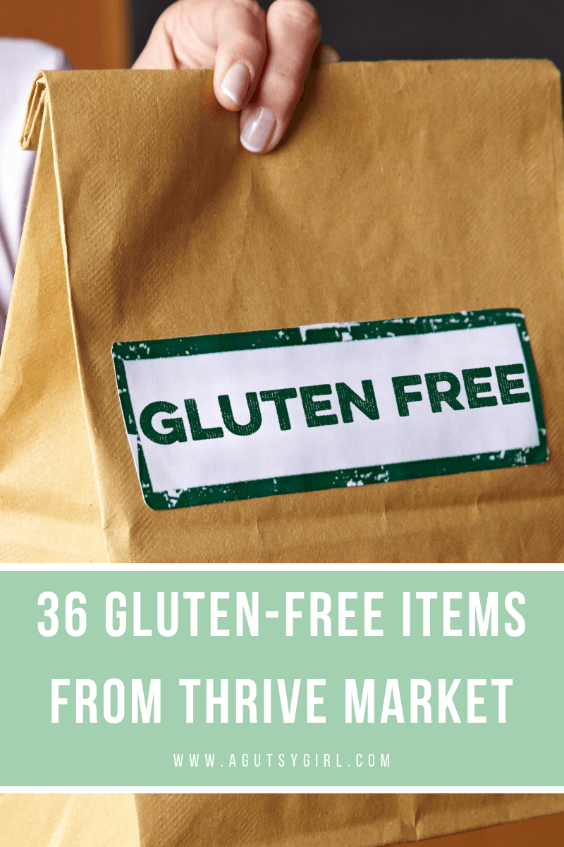 36 Gluten-Free Items from Thrive Market www.agutsygirl.com #thrivemarket #glutenfree #vegan #guthealth #healthyliving