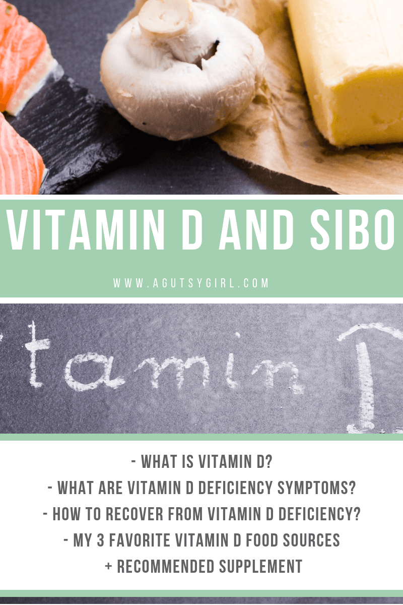 Vitamin D and SIBO www.agutsygirl.com #vitamind #vitamins #supplement #healthyliving #guthealth #SIBO