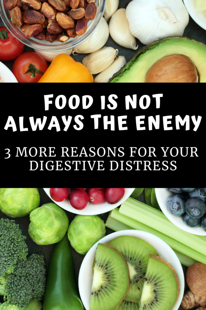 Food is not always the enemy 3 more reasons for your digestive distress with A Gutsy Girl agutsygirl.com