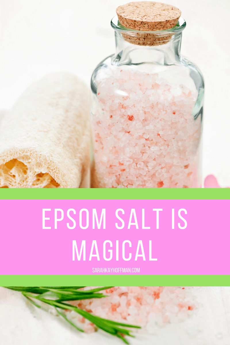 Epsom Salt is Magical sarahkayhoffman.com