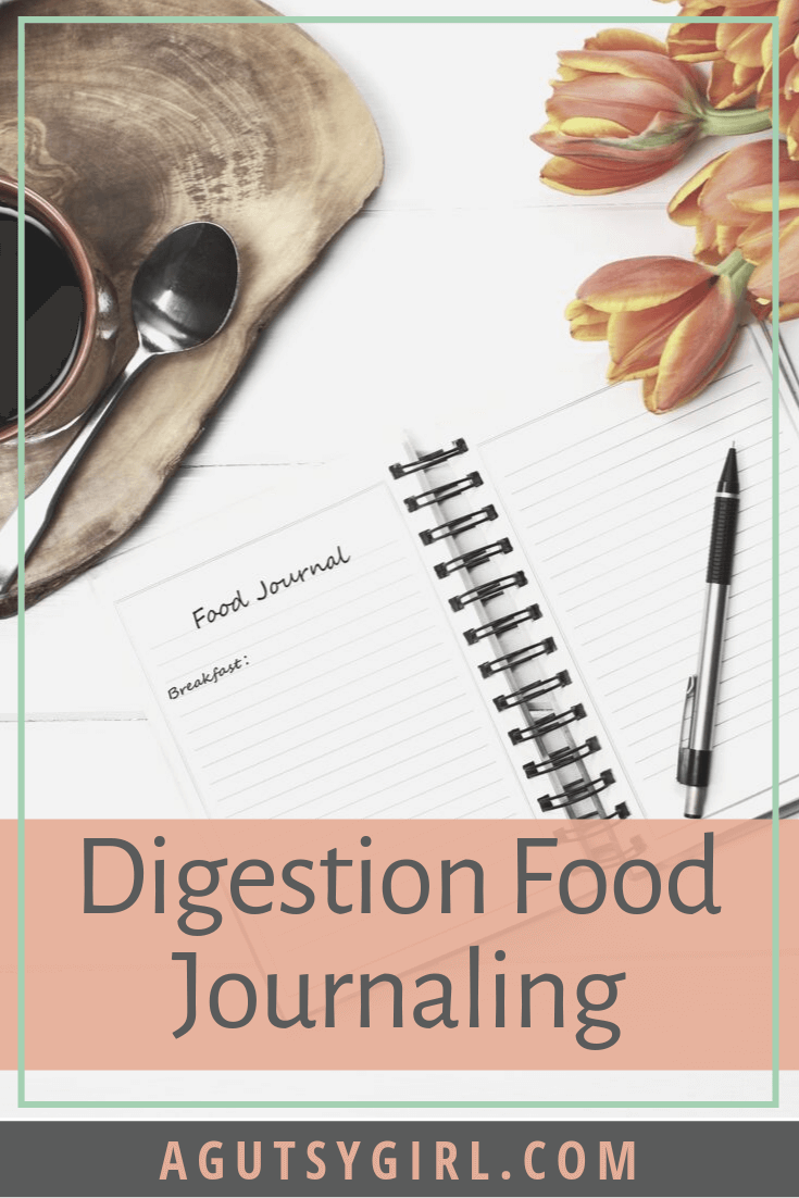 Digestion Food Journaling agutsygirl.com #digestion #guthealth #journal #foodjournal