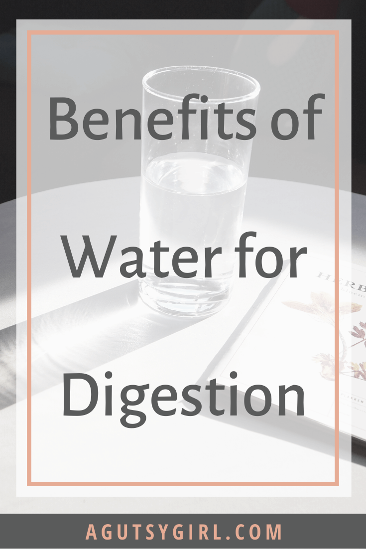 Benefits of Water for Digestion agutsygirl.com #digestion #water #healthyliving #guthealth