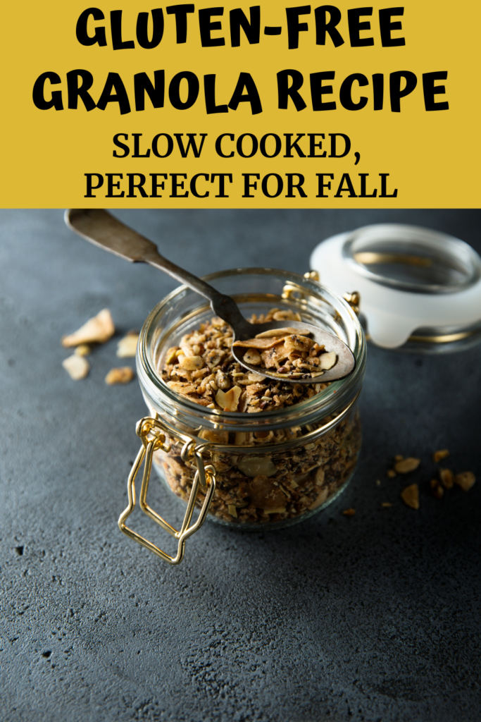 Gluten-Free Granola Recipe [Slow Cooked, Perfect for Fall] from A Gutsy Girl agutsygirl.com