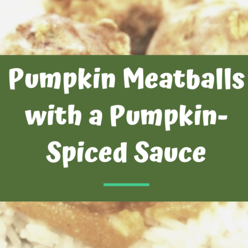 Pumpkin Meatballs with a Pumpkin-Spiced Sauce agutsygirl.com