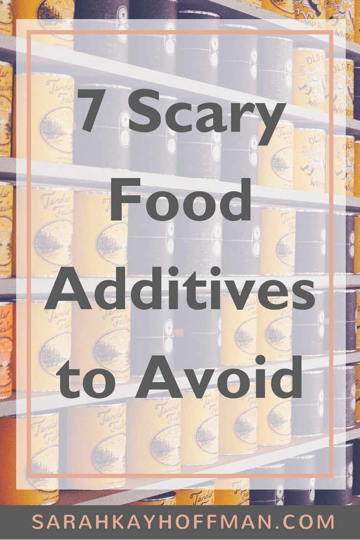 7 Scary Food Additives to Avoid www.sarahkayhoffman.com #halloween #guthealth #healthyliving