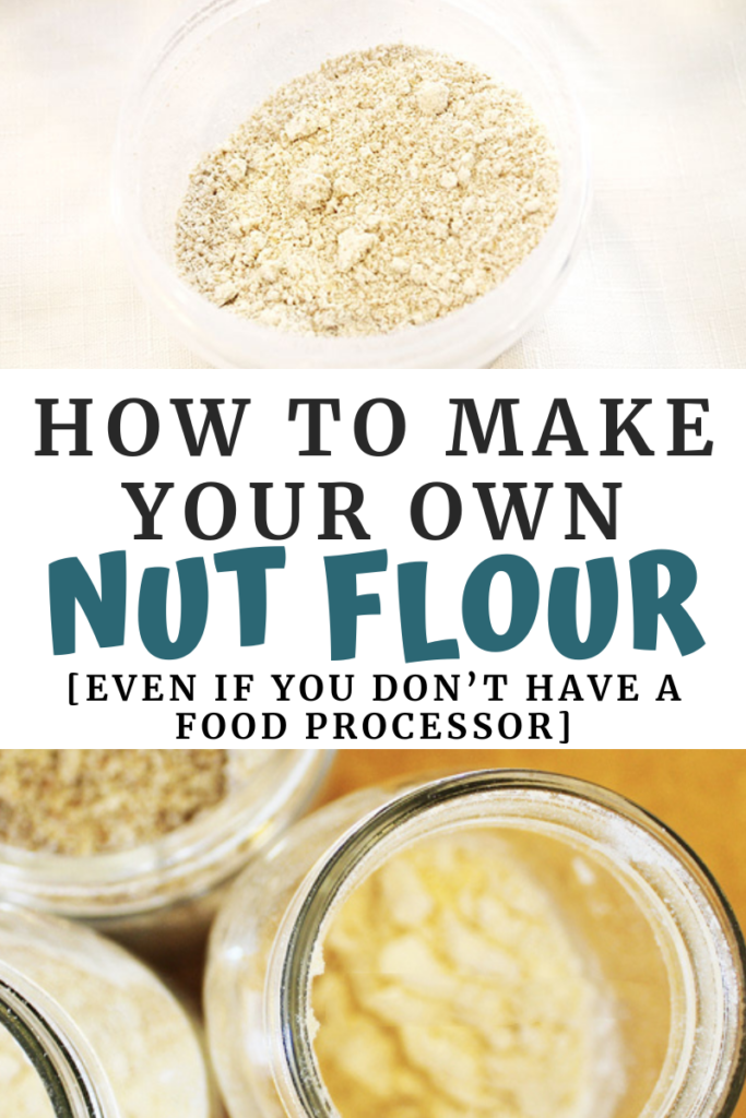 How to make your own nut flour even if you don't have a food processor agutsygirl.com