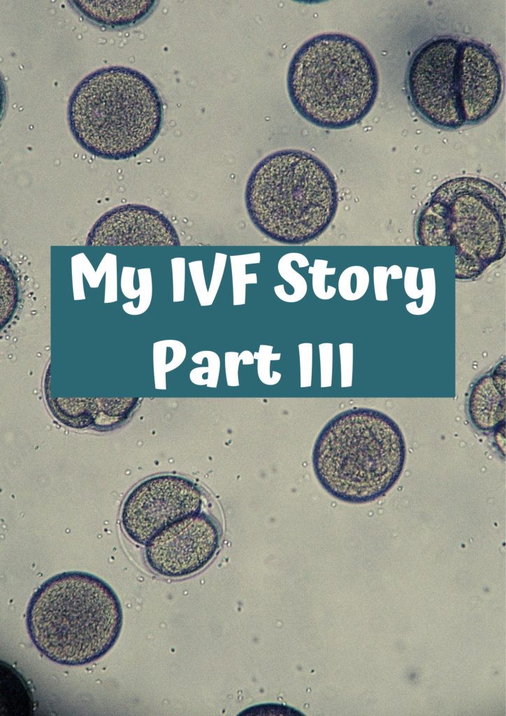 My IVF Story Part III with A Gutsy Girl agutsygirl.com