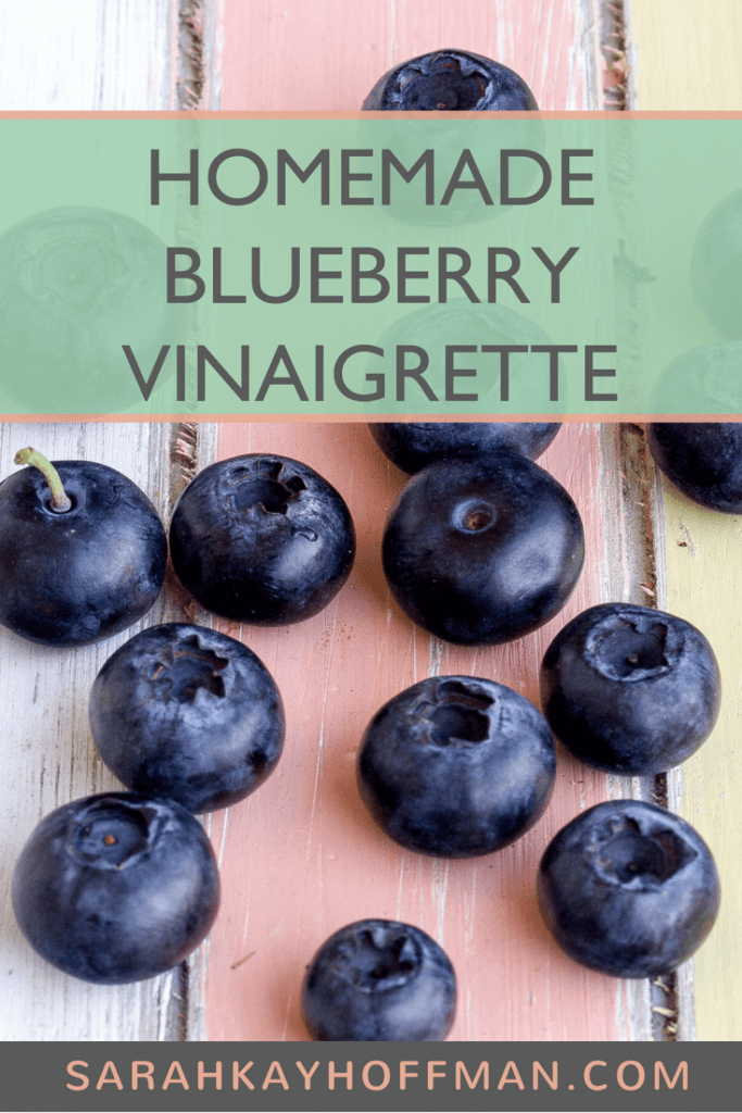 Homemade Blueberry Vinaigrette www.sarahkayhoffman.com #glutenfree #dairyfree #paleo #recipes #healthyliving