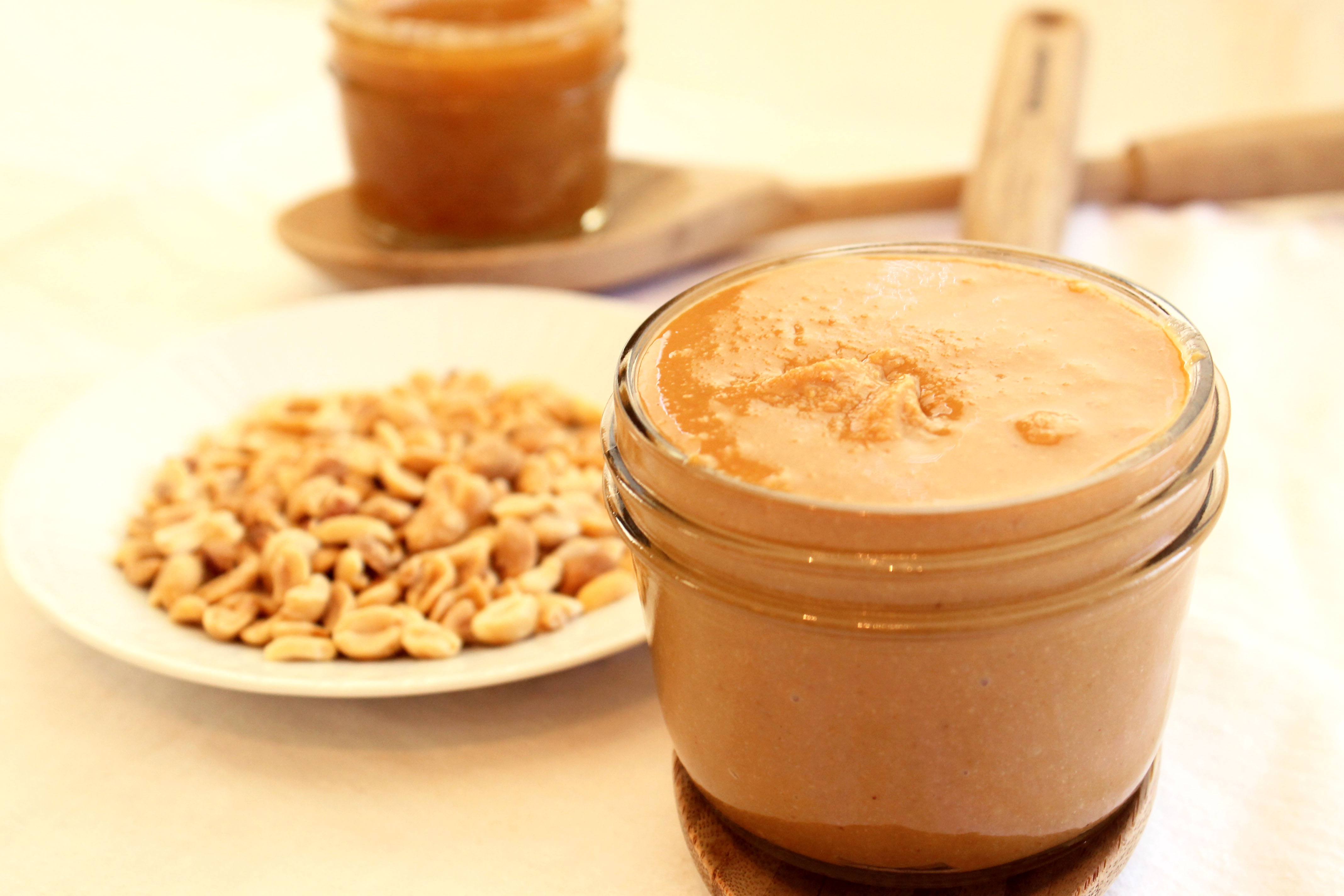 honey vanilla-bourbon peanut butter available now recipe agutsygirl.com