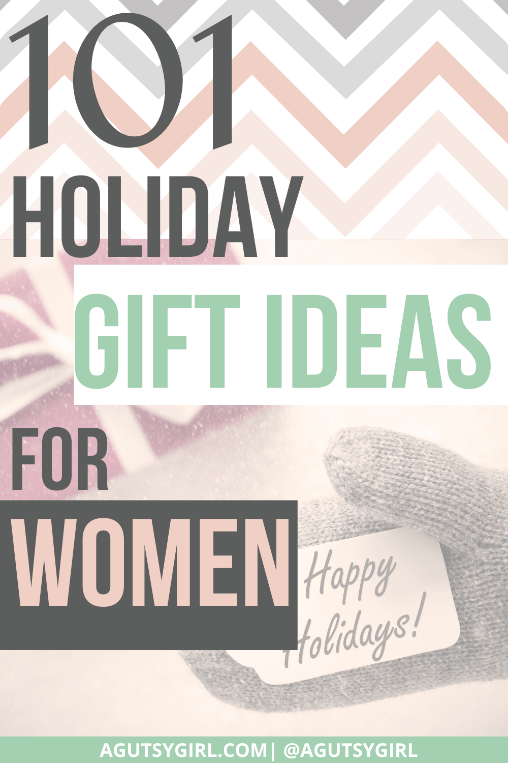 101 Holiday Gifts for Women agutsygirl.com #holidaygiftsforher #holidaygifts #giftsforwomen