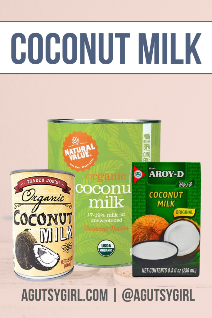 Coconut Milk agutsygirl.com #coconut #coconutmilk top 3