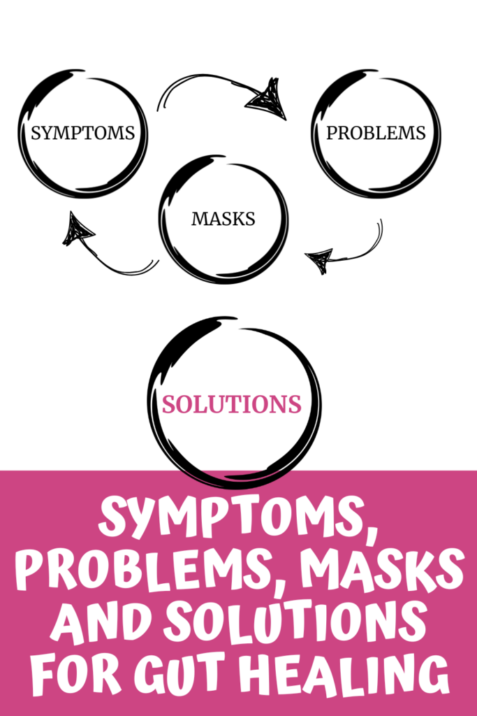 Symptoms, Problems, Masks and Solutions for Gut Healing agutsygirl.com