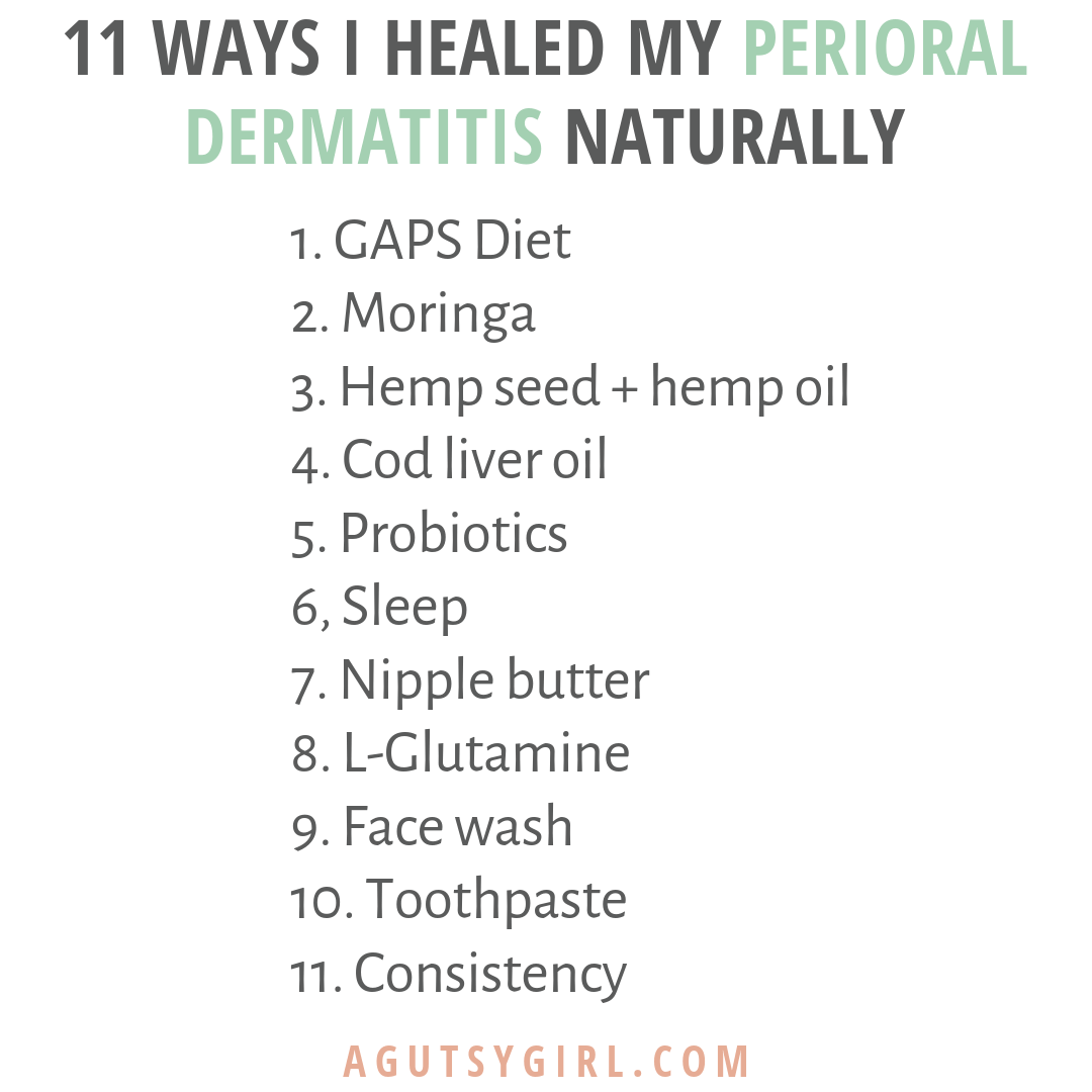 11 Ways I Healed My Perioral Dermatitis Naturally agutsygirl.com #perioraldermatitis #skincare #acne #dermatitis